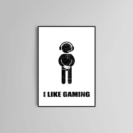 Kids gaming poster print home wall art decor kids room modern poster for gamers
