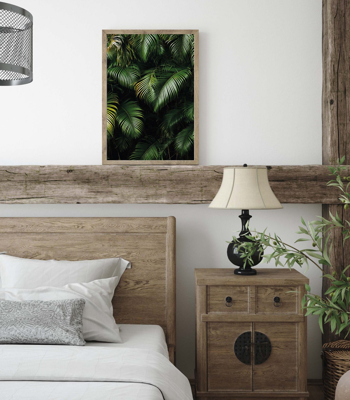 Tropical Poster Print home wall art decor leaves nature print