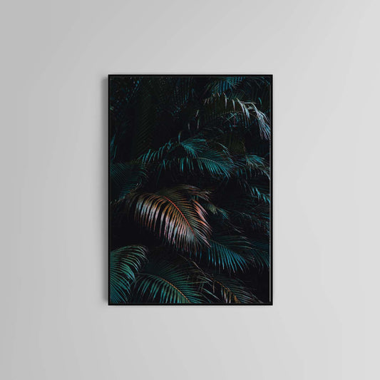 Tropical Poster Print home wall art decor leaves nature print