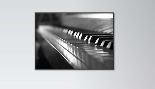 Piano Keys Poster print home wall art decor elegant piano design